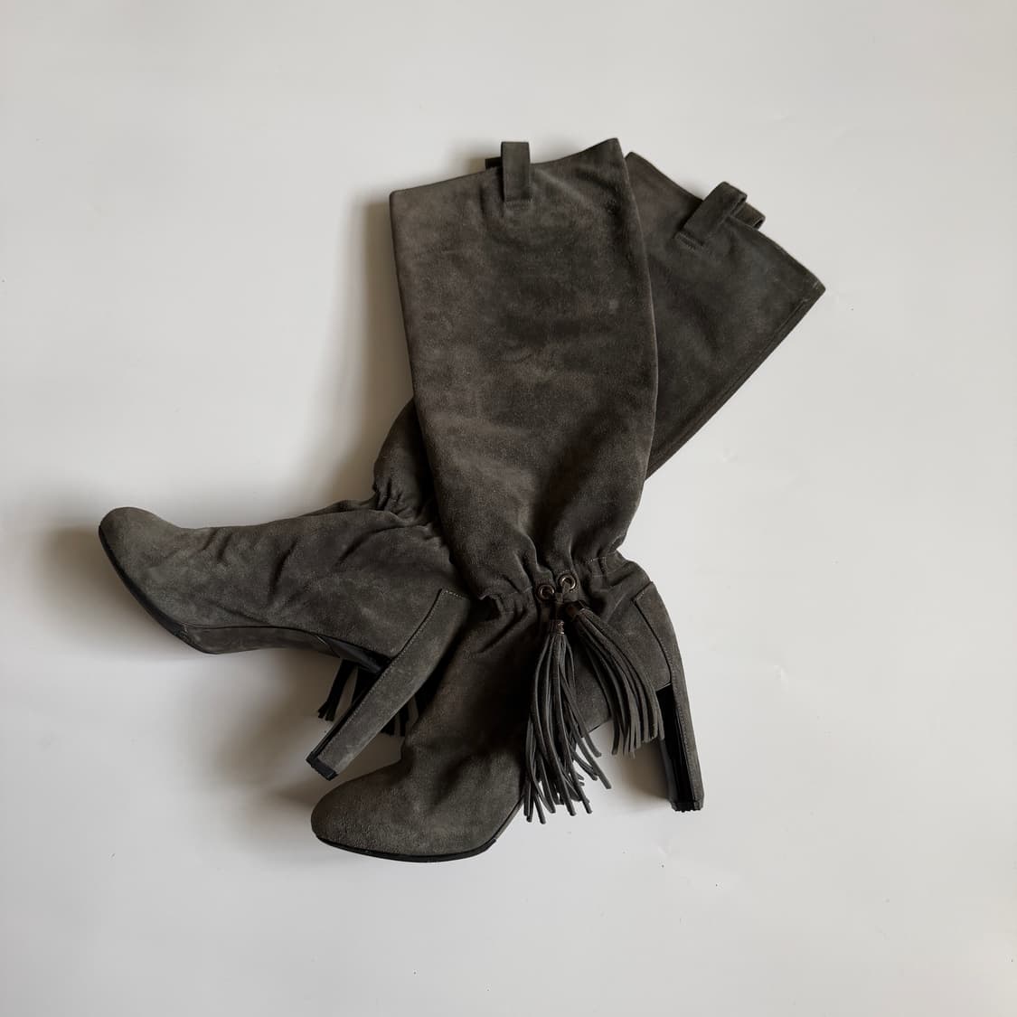 셀린느 스웨이드 롱부츠 36.5(235) 상품이미지2