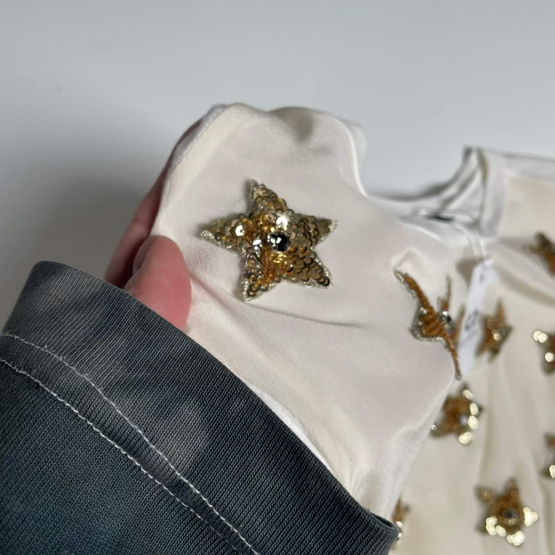 Max mara 별 비즈 롱 슬리브  상품이미지5