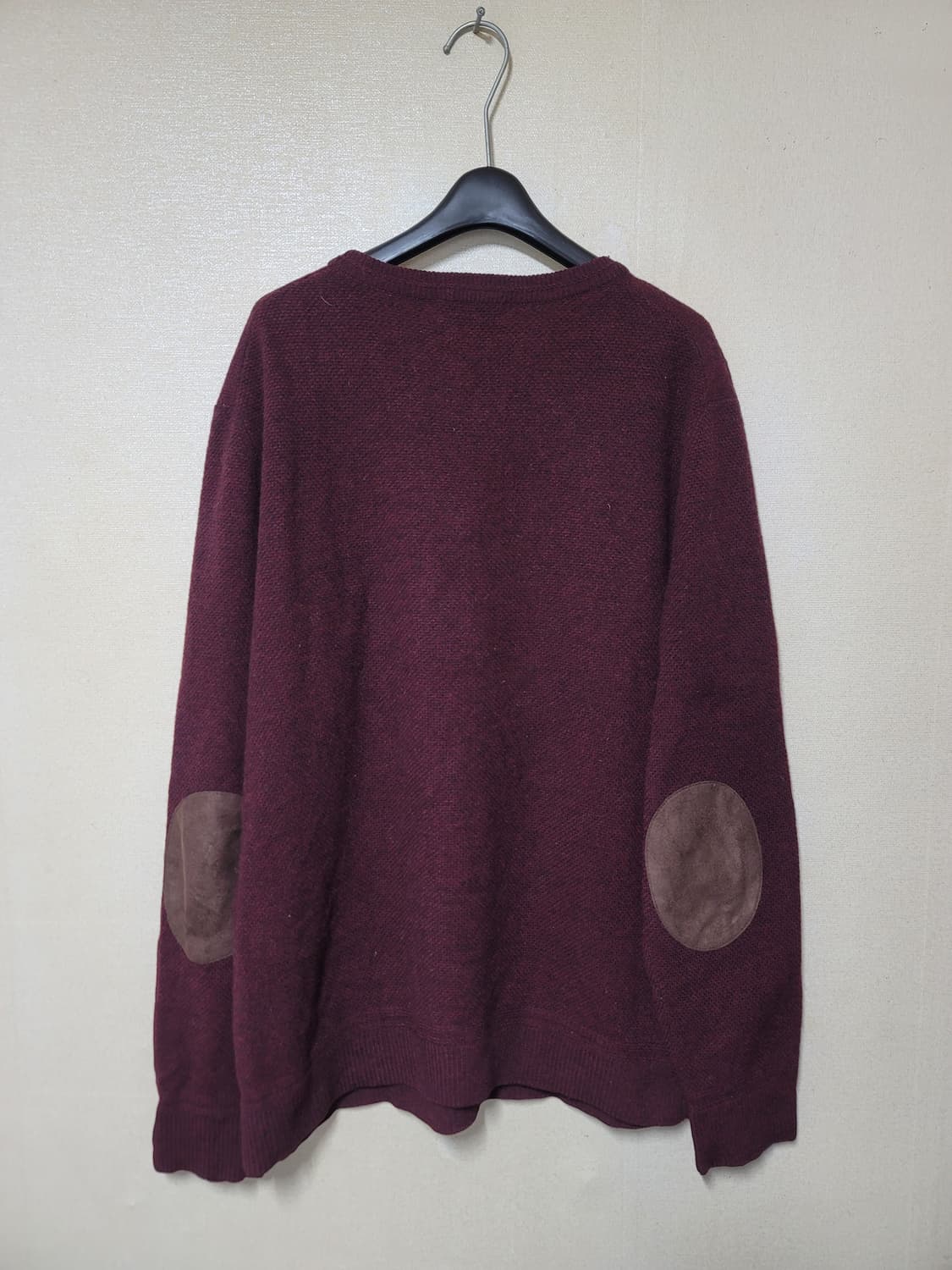 헤지스 버건디 니트 상품이미지5