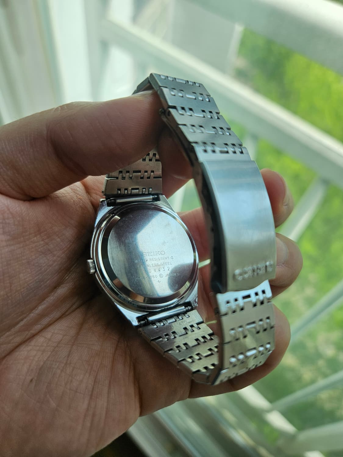 1977s 세이코 타입2 각유리 쿼츠 빈티지 시계 상품이미지4