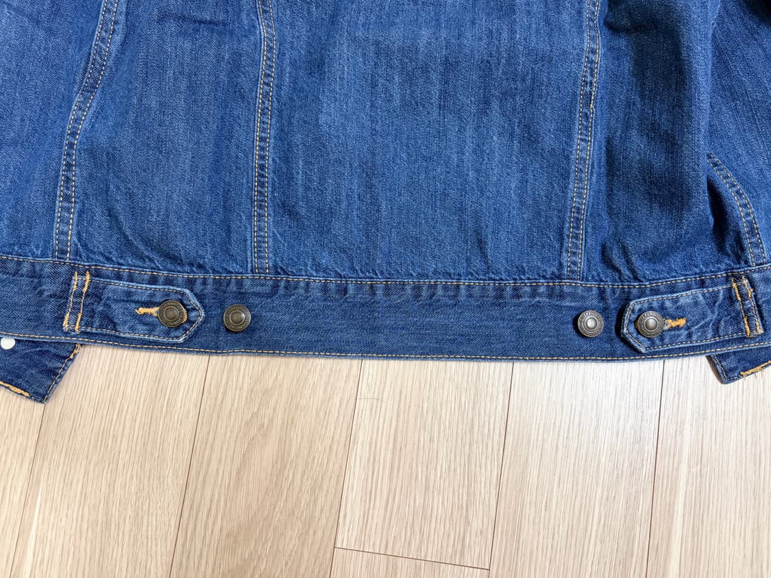 COLZA 클래식 워싱 진청 데님 자켓 상품이미지7