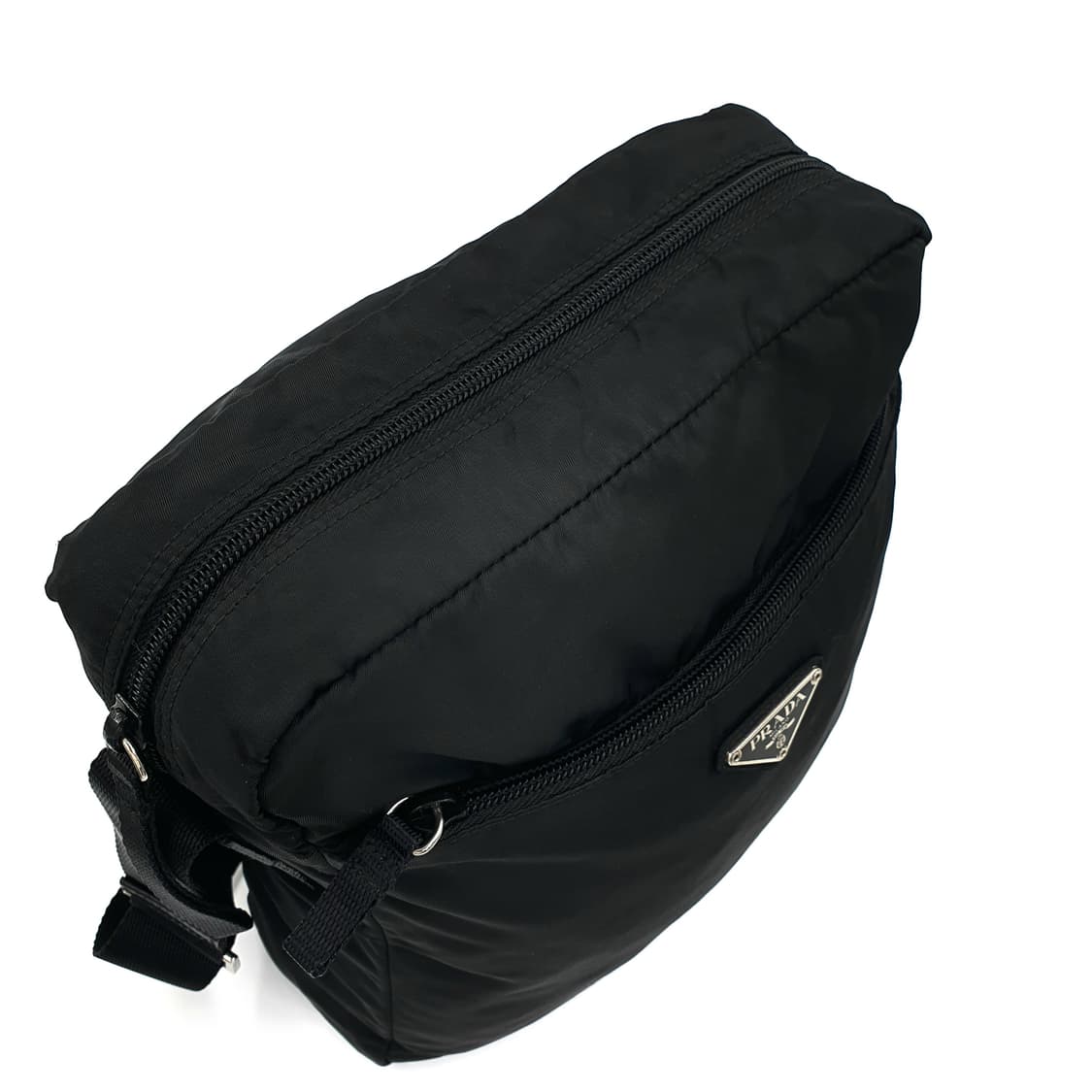 프라다 블랙 리나일론 메신저백 크로스백 숄더백 상품이미지4