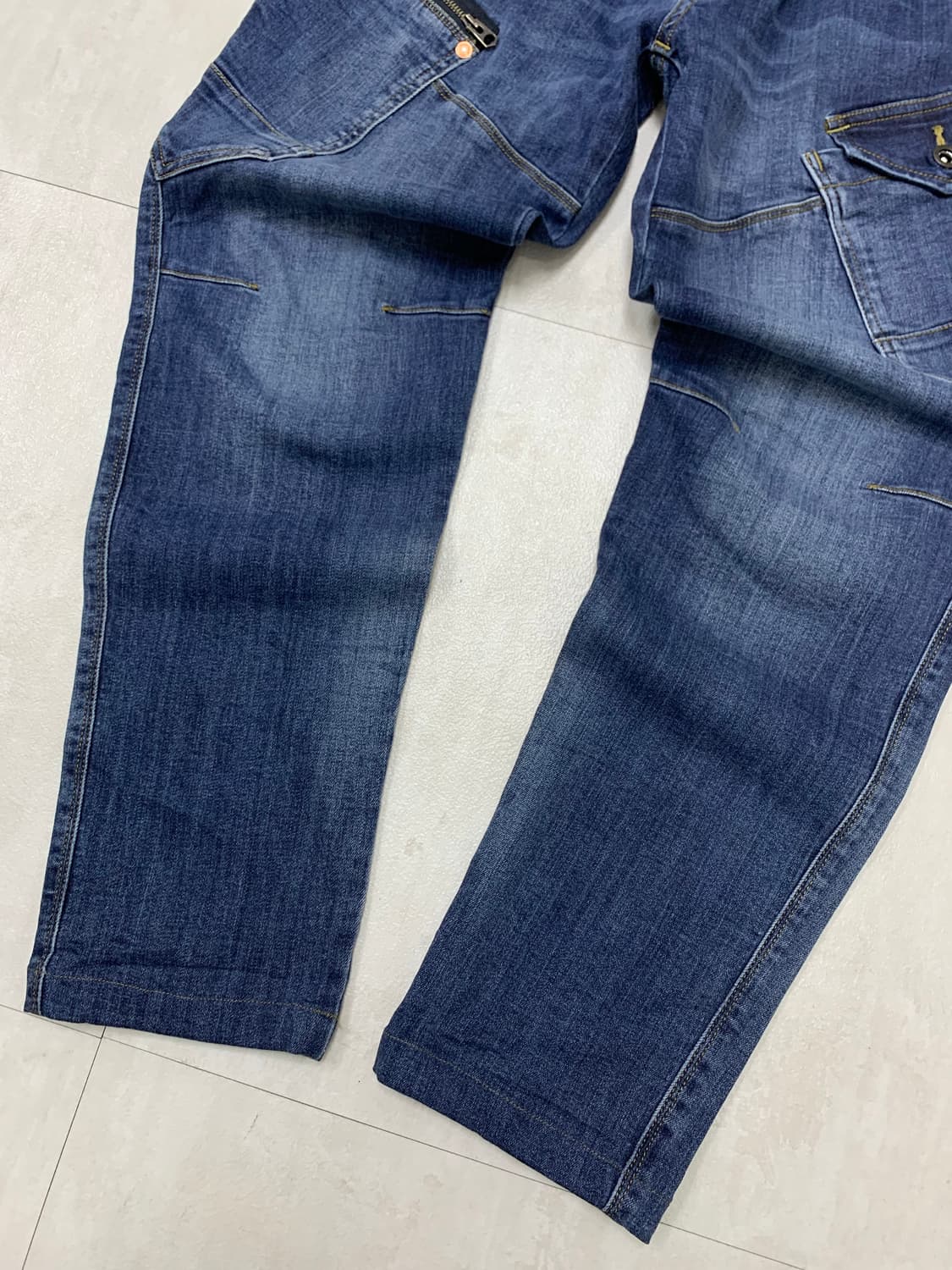 Burtle 데님 카고 팬츠 #118 상품이미지3