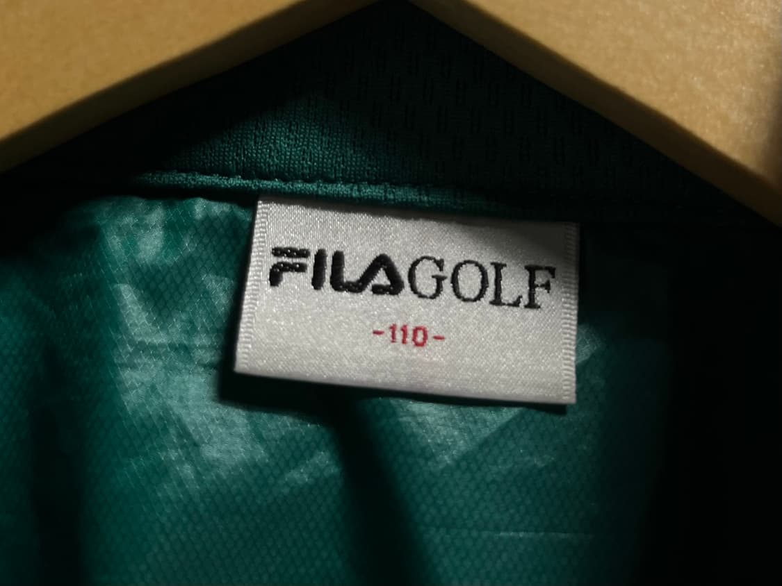 (110) FILA 휠라 골프 기능성스판 반집업 아노락 상품이미지4