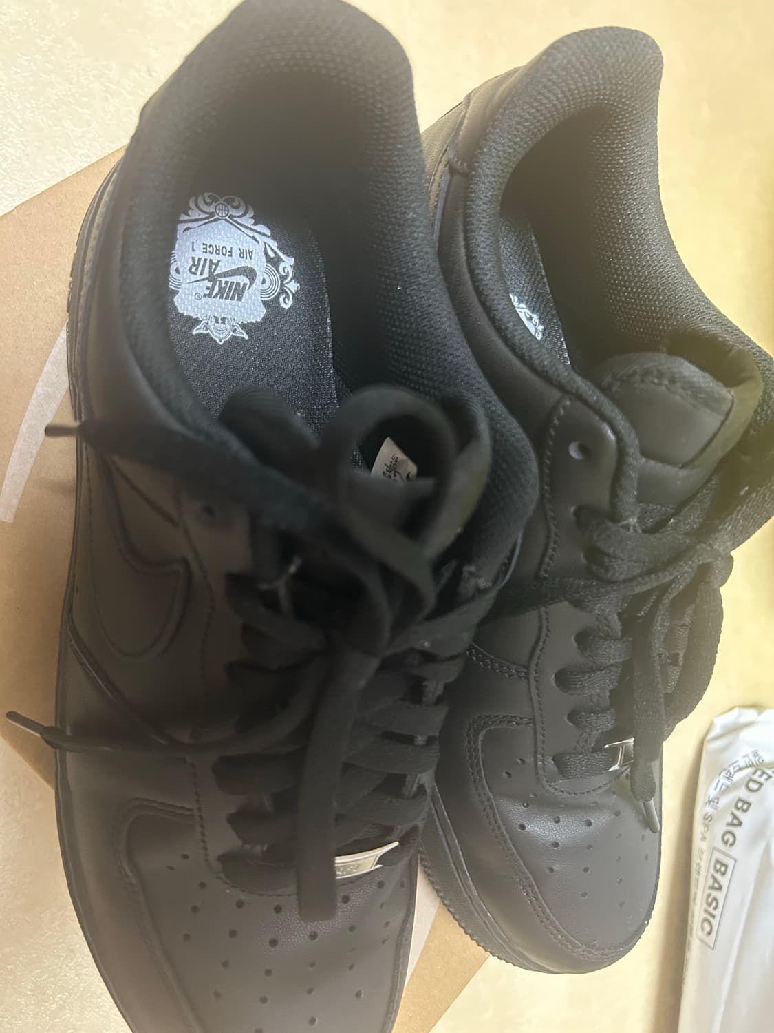 나이키 에어포스 블랙 상품이미지2