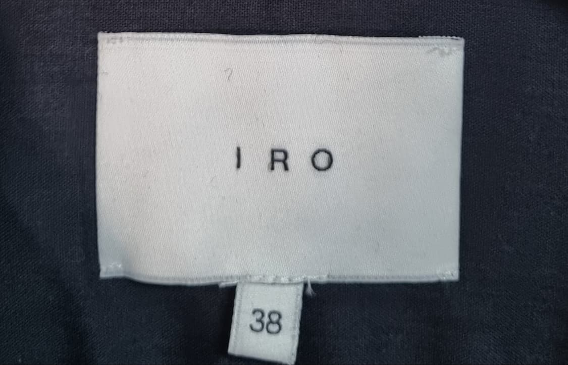 XS (44) IRO 이로 블랙 니트 집업 상품이미지3