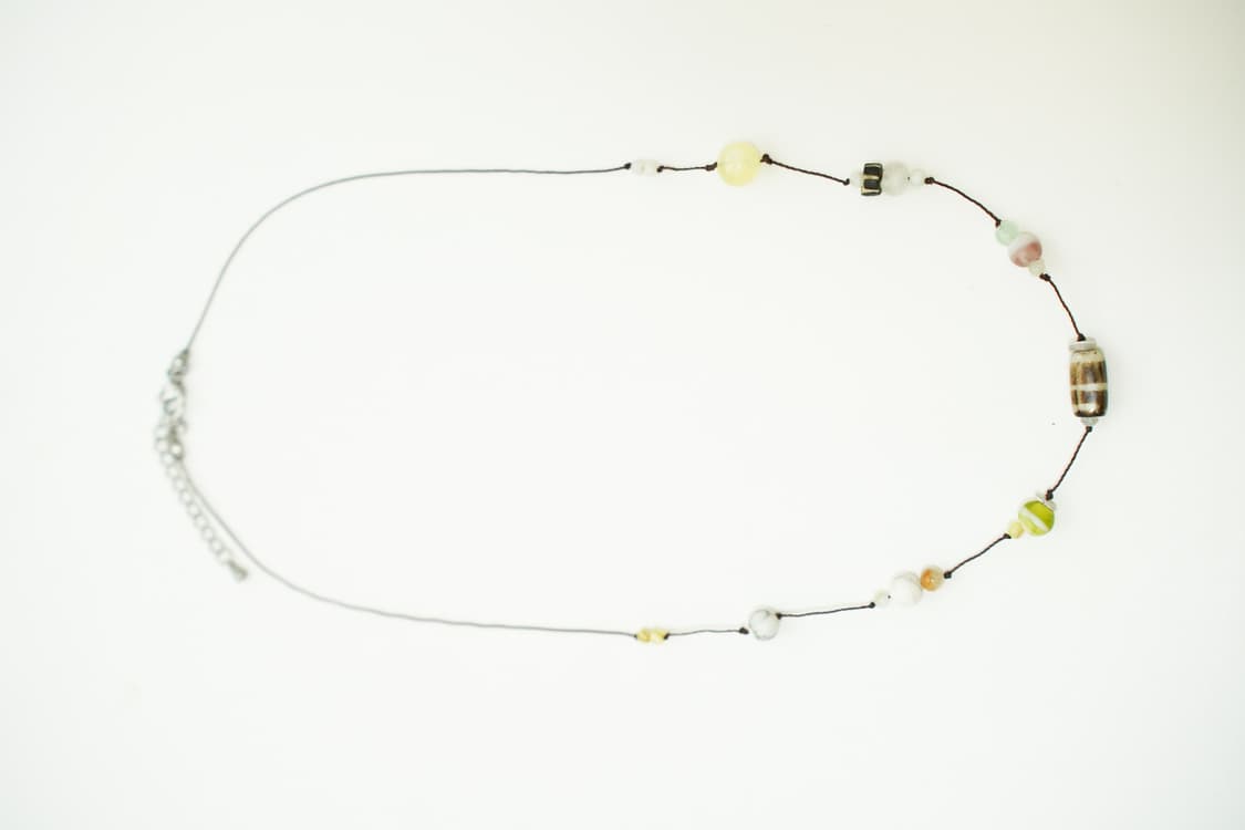 빈티지 비즈목걸이 bubble necklace 상품이미지4