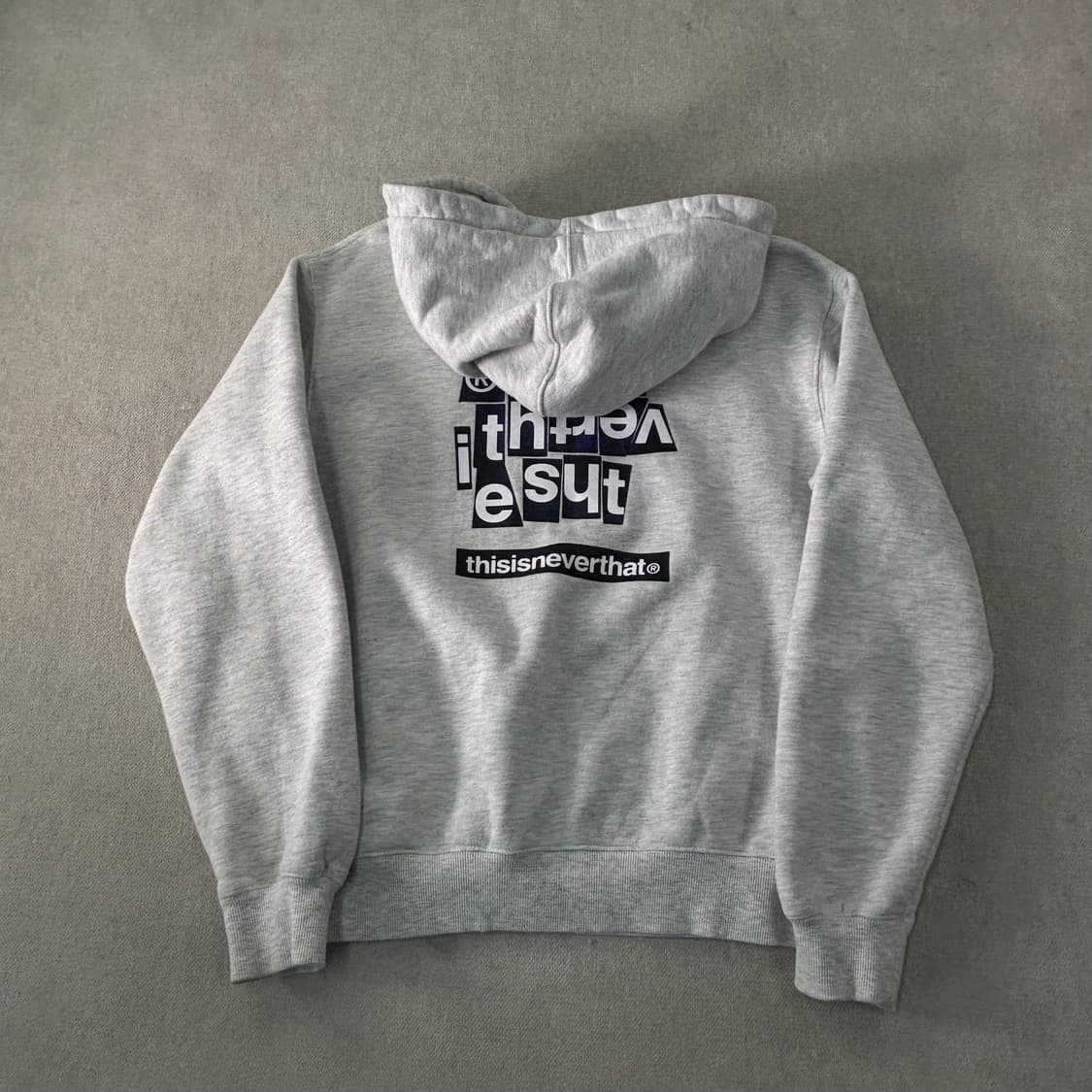 100 디스이즈네버댓 CNP 오버 후드집업 상품이미지2