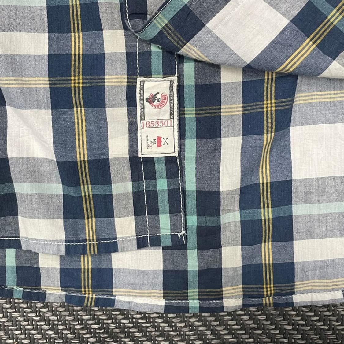 리바이스 투포켓 체크 셔츠 v0335 상품이미지4