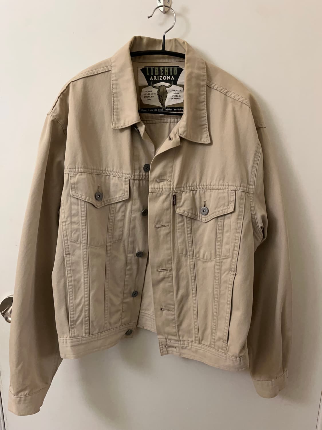 베이지 트러커 자켓 m 상품이미지1