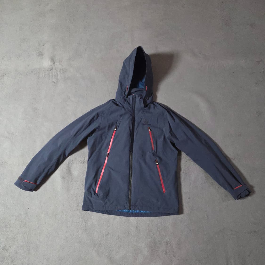 살로몬 바람막이 자켓 M 95 네이비 상품이미지2