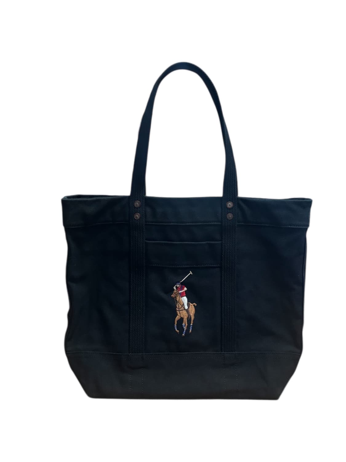폴로 랄프로렌 블랙 토트백 숄더백 상품이미지1