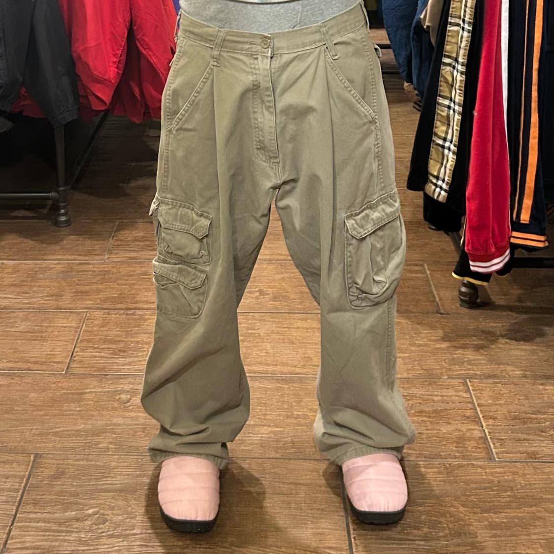 [HI] 랭글러 카고 팬츠 베이지 상품이미지2