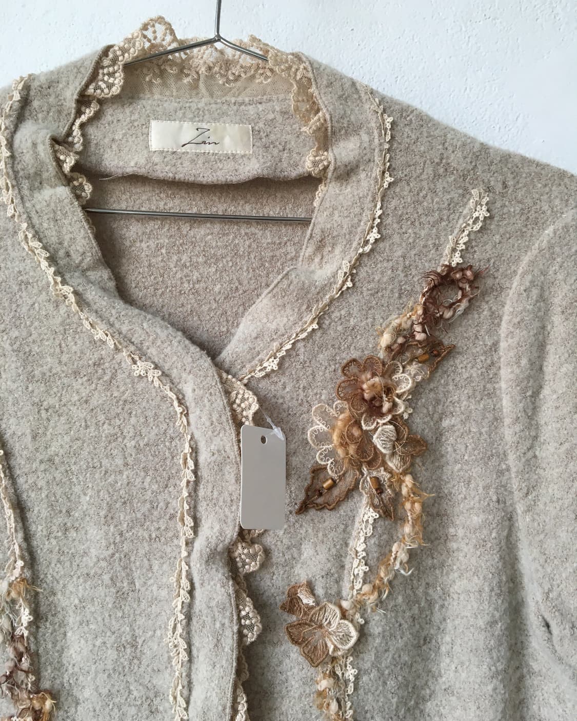 Corsage knitted jacket 상품이미지5