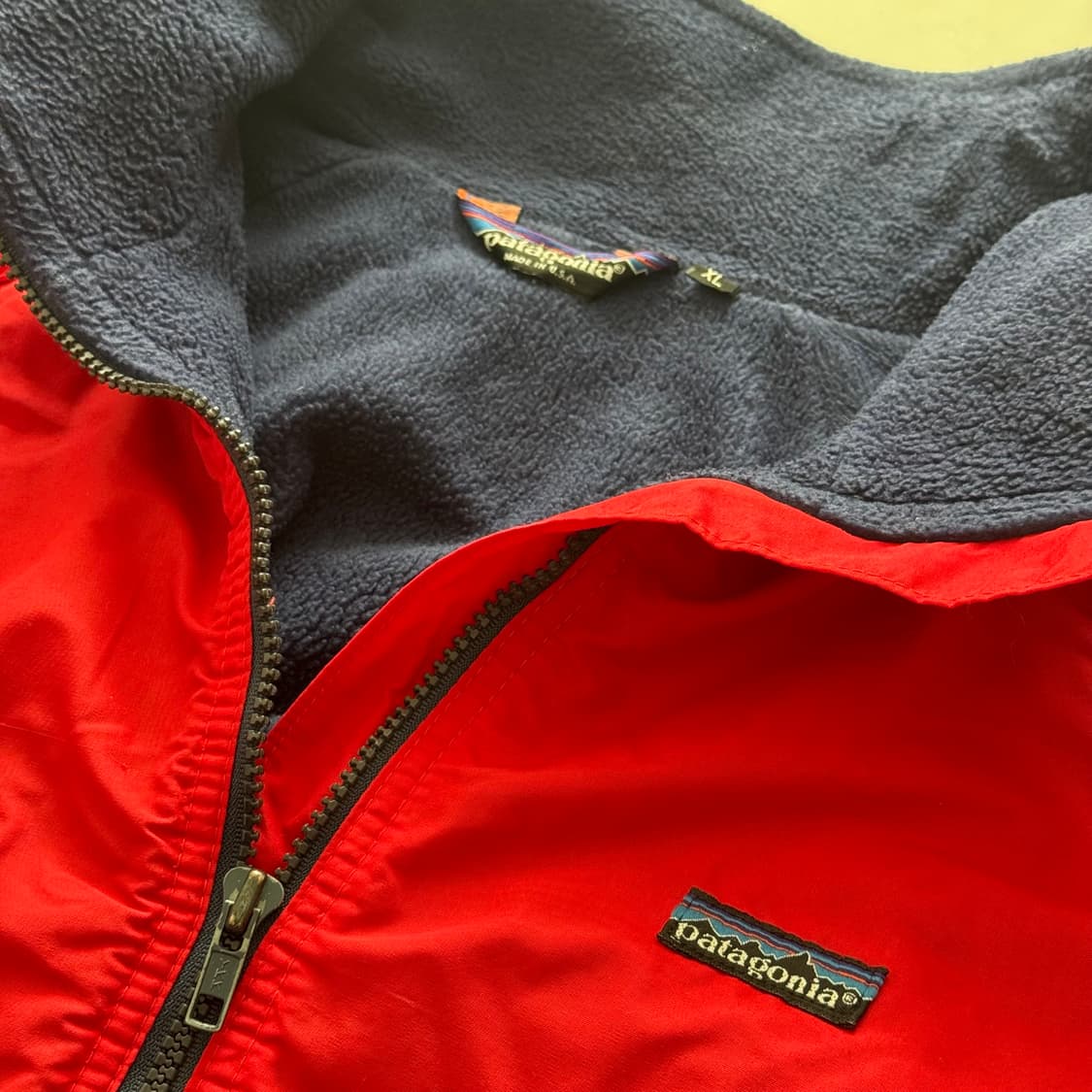 파타고니아 80’s 신칠라 자켓 레드 XL 상품이미지2