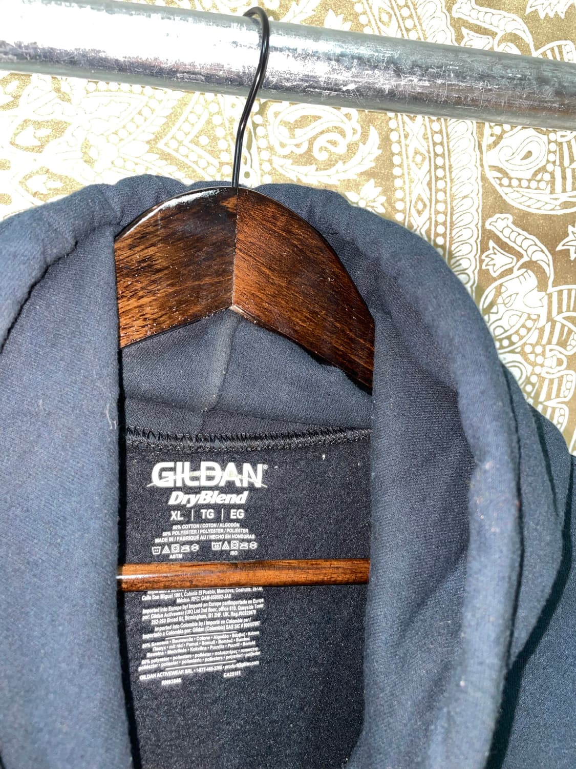 길단 프린팅 기모 후드티  상품이미지5