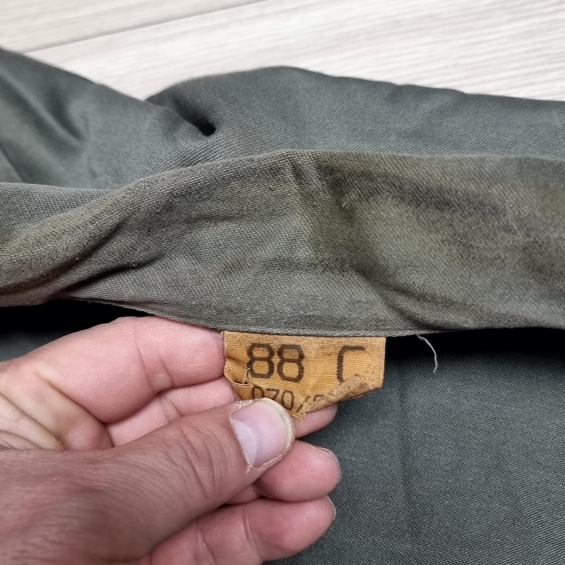 프랑스군 f2 밀리터리 야상 자켓 카키색(95-100) 상품이미지6