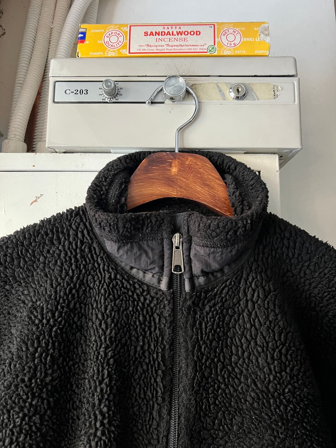 [M]90's 파타고니아 레트로 X Made in USA 블랙 플리스자켓 상품이미지2