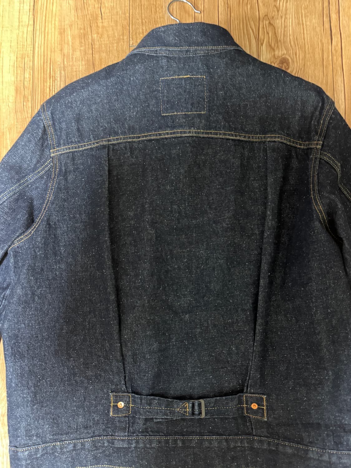 리바이스 타입1 셀비지 트러커 다크 인디고 L 상품이미지6