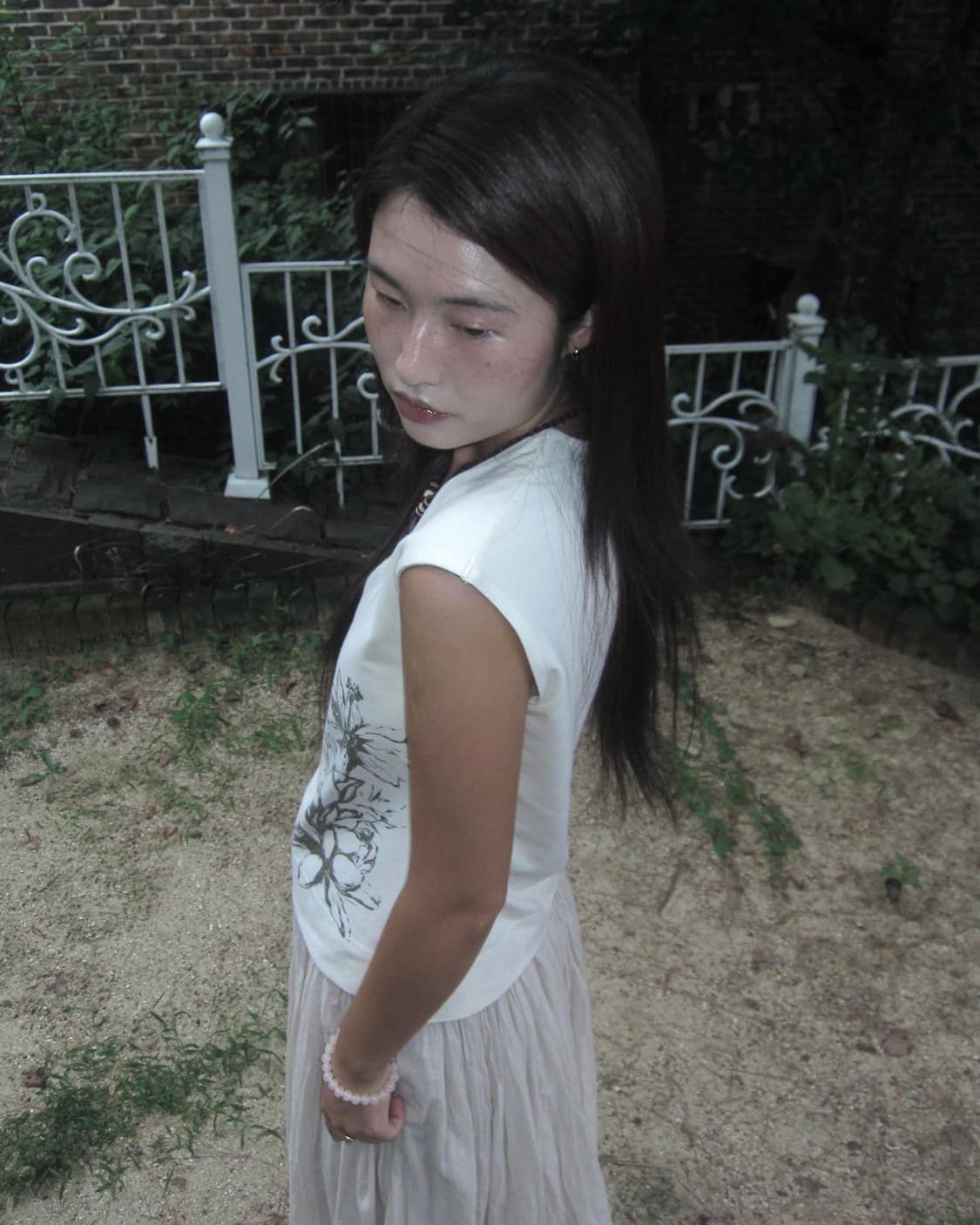 vintage Christian Aujard sleeveless top 상품이미지6