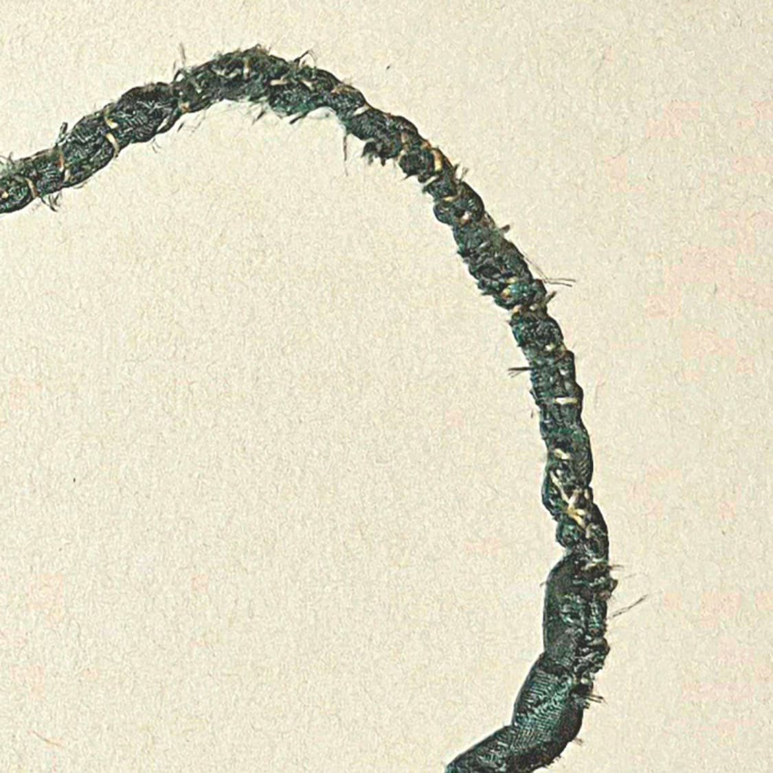 명주 소뿔 유리구슬 목걸이 상품이미지4