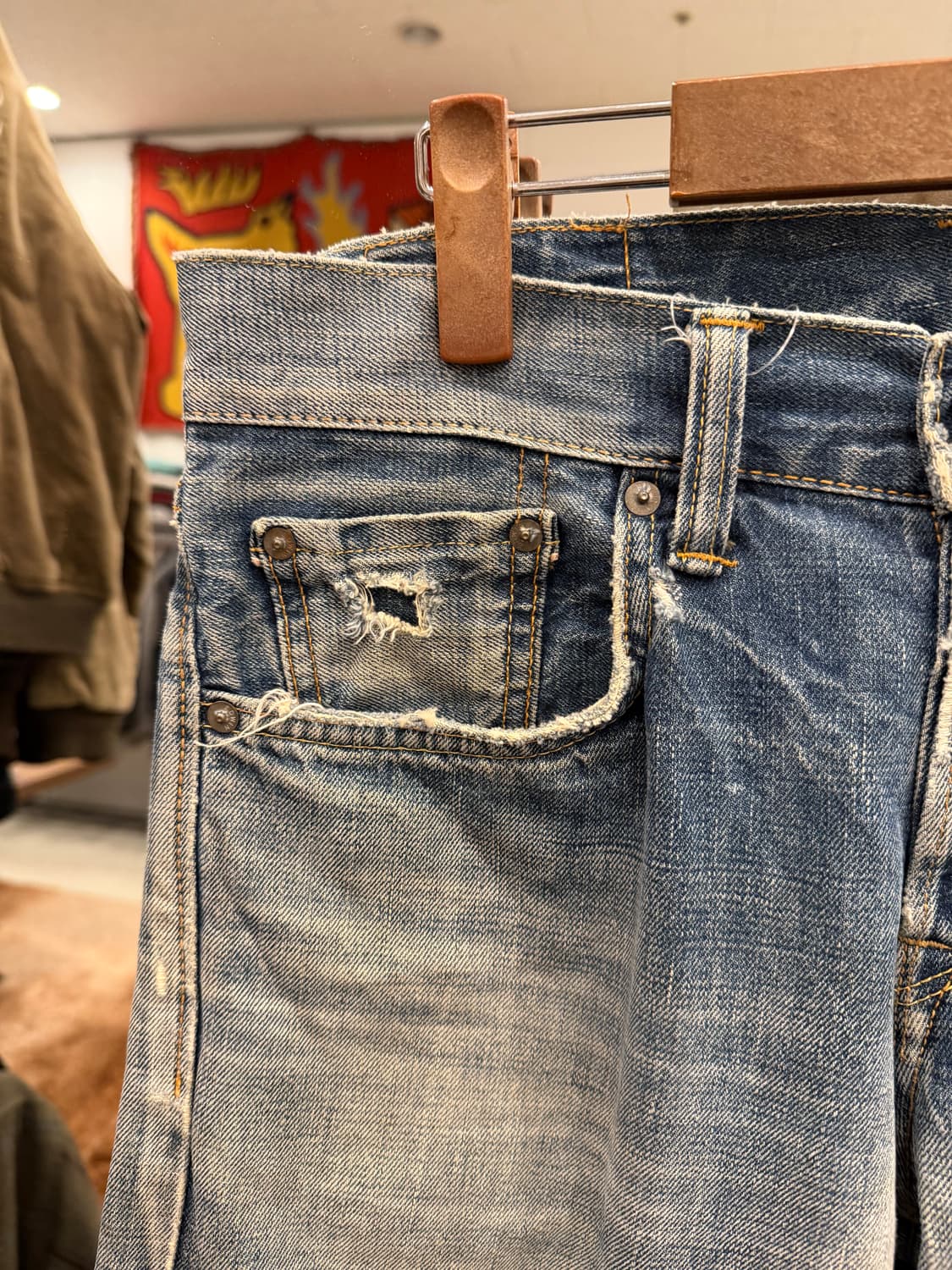 Edwin 에드윈 505 셀비지 빈티지 데님 팬츠 (32) (Japan) 상품이미지5