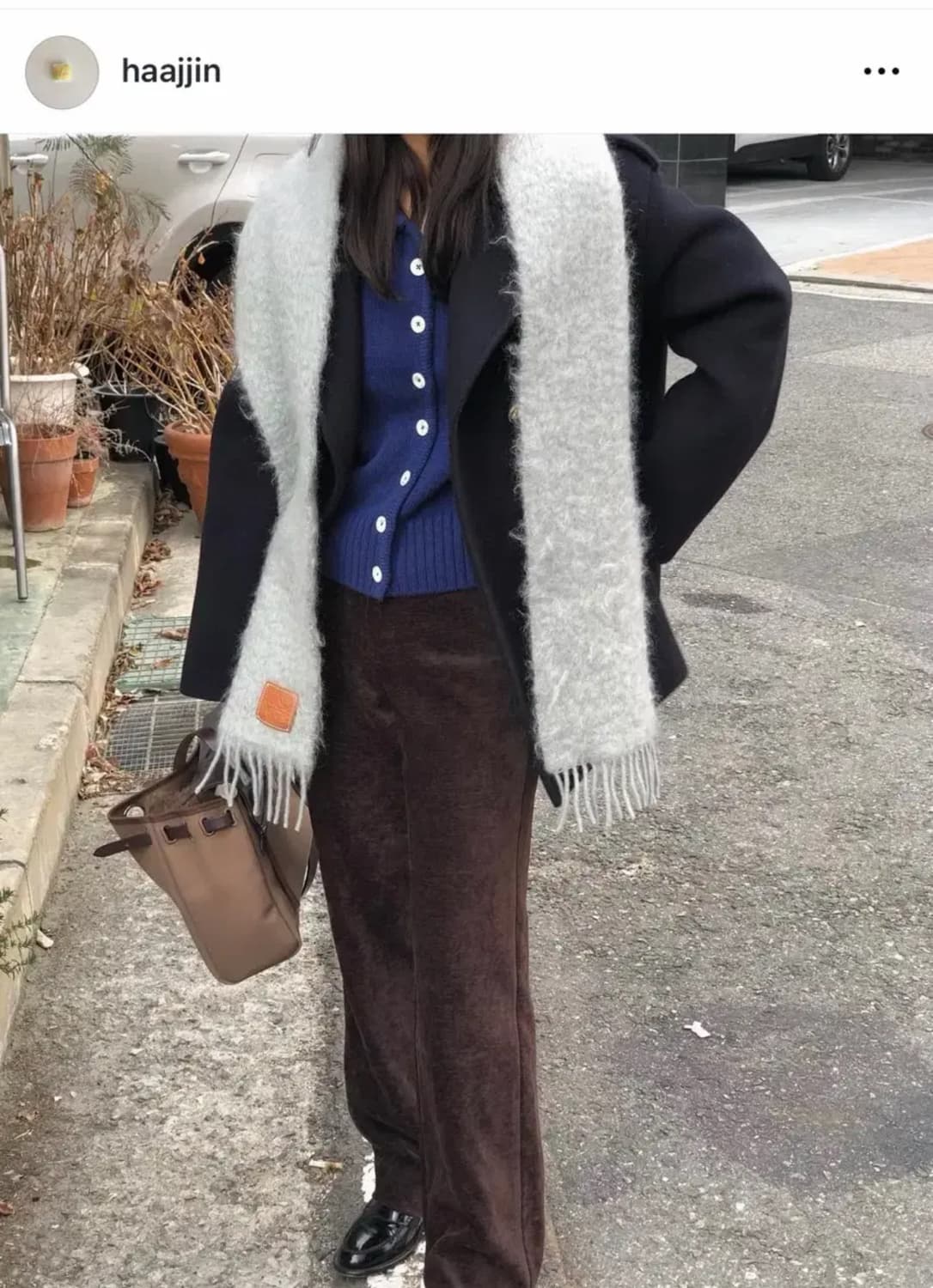 [새상품]샵게드 ged 메리 가디건 블루 34사이즈 상품이미지2