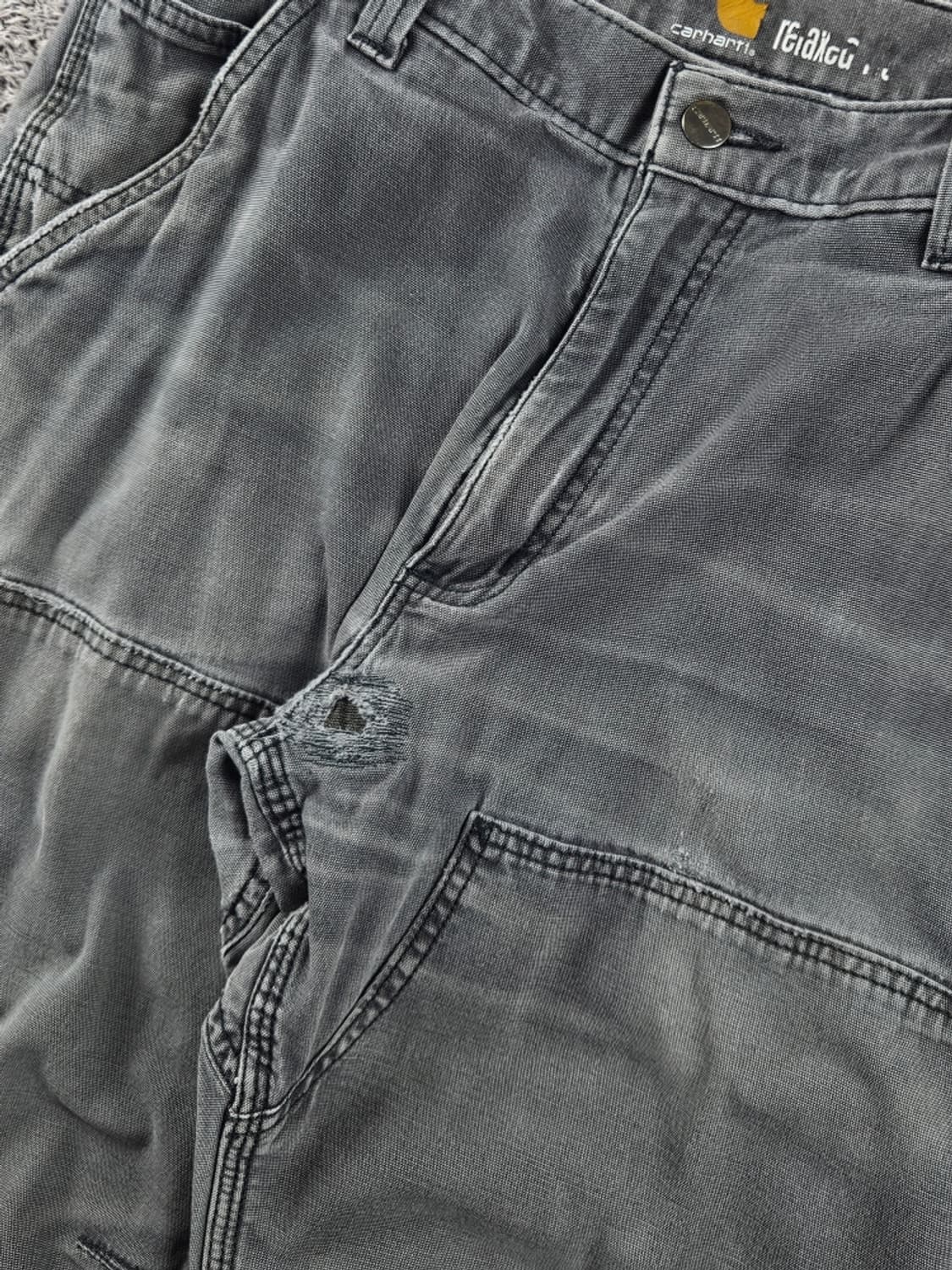 칼하트 코튼캔버스 더블니 카펜터 워크 팬츠 ( 34X34 ) / 8938 상품이미지5