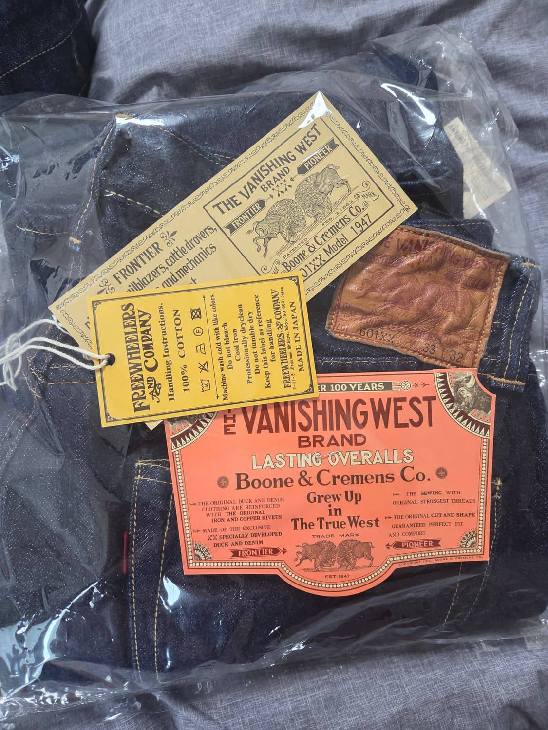 프리휠러스1947 601XX 33X32원워시 상품이미지1