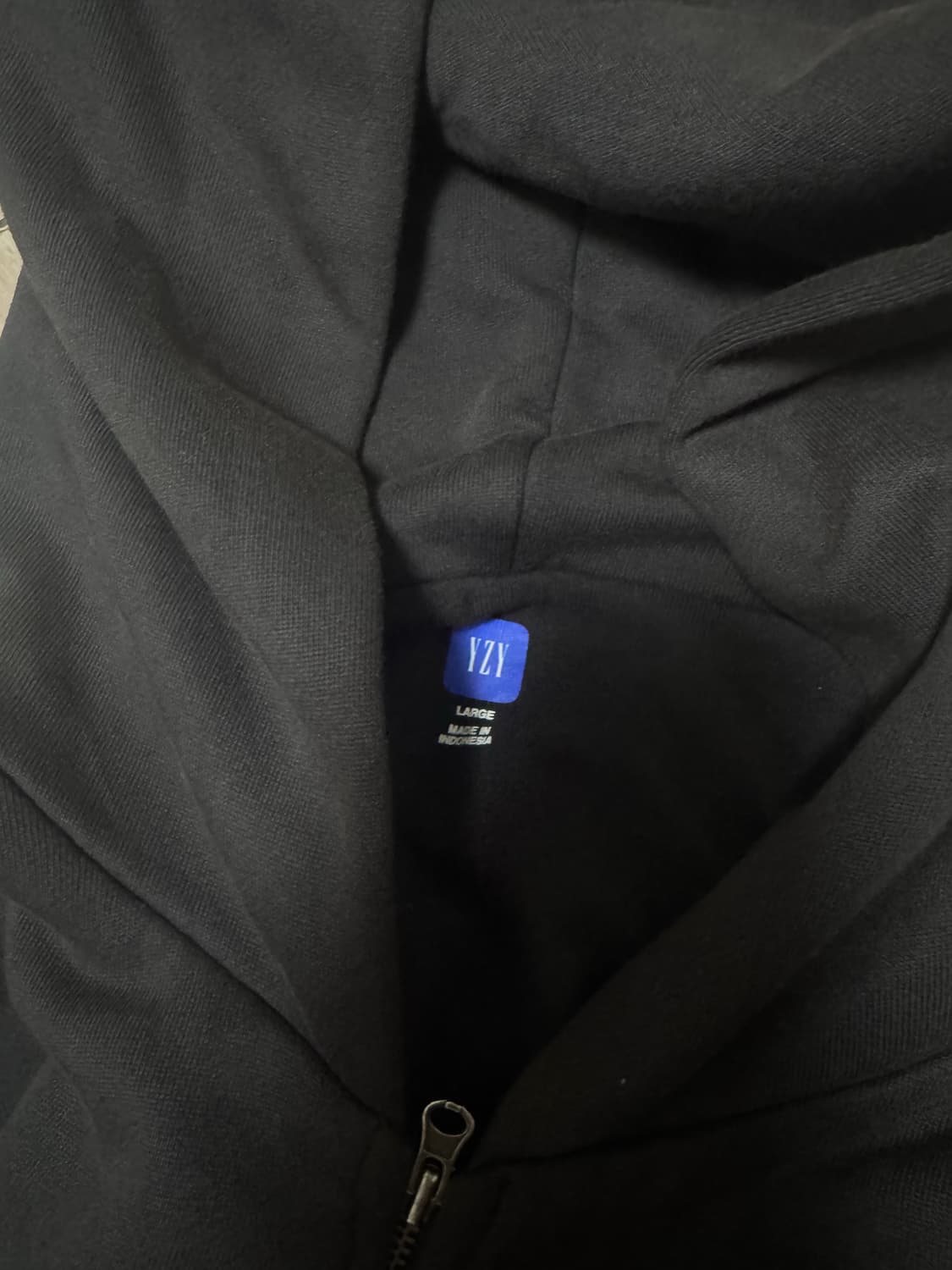 이지 갭후드집업 블랙 L 상품이미지2