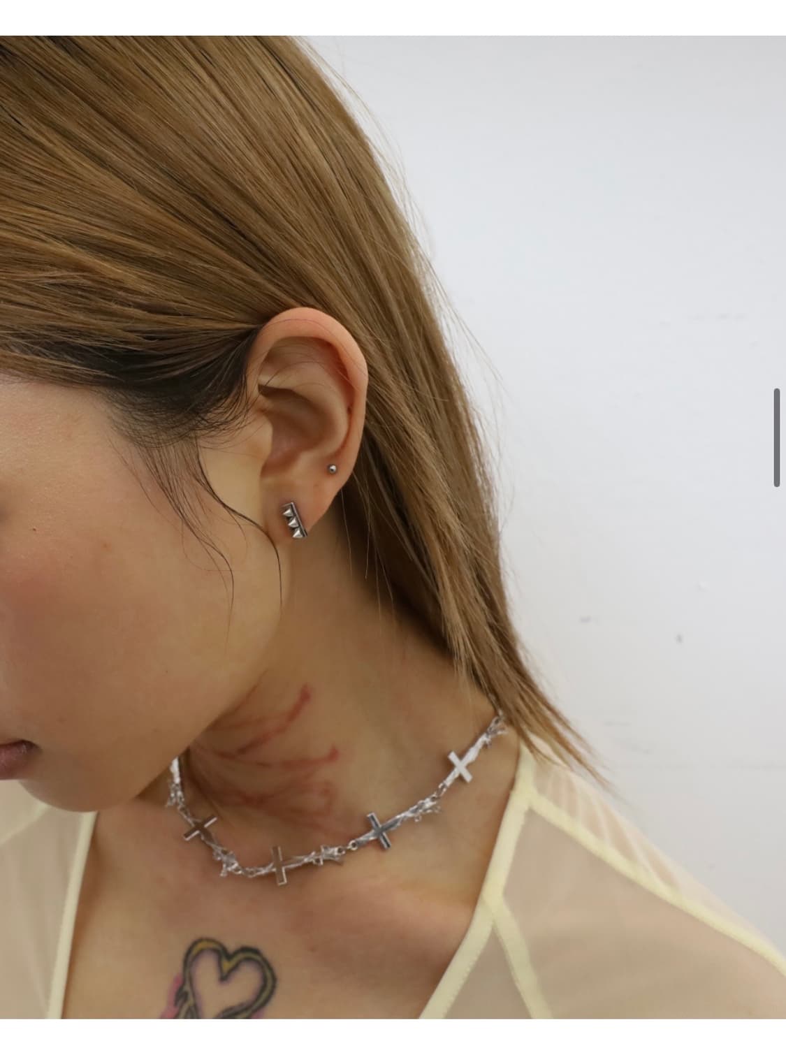 에브리벌스데이 Bar stud pierce earring 상품이미지2