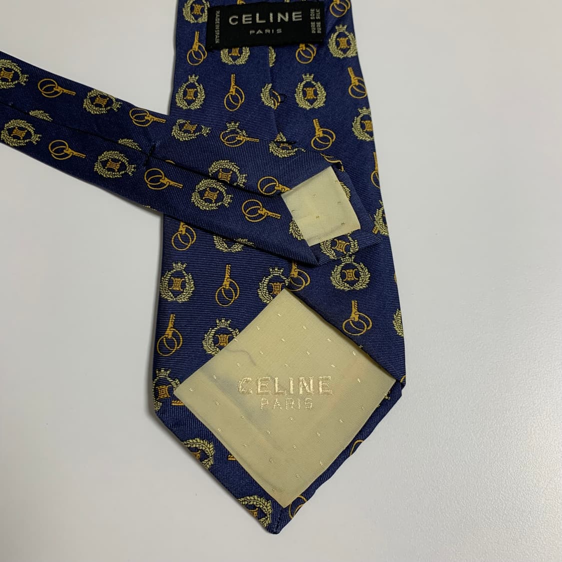 셀린느(CELINE) 모노그램 넥타이 명품 B+등급 빈티지넥타이 상품이미지6
