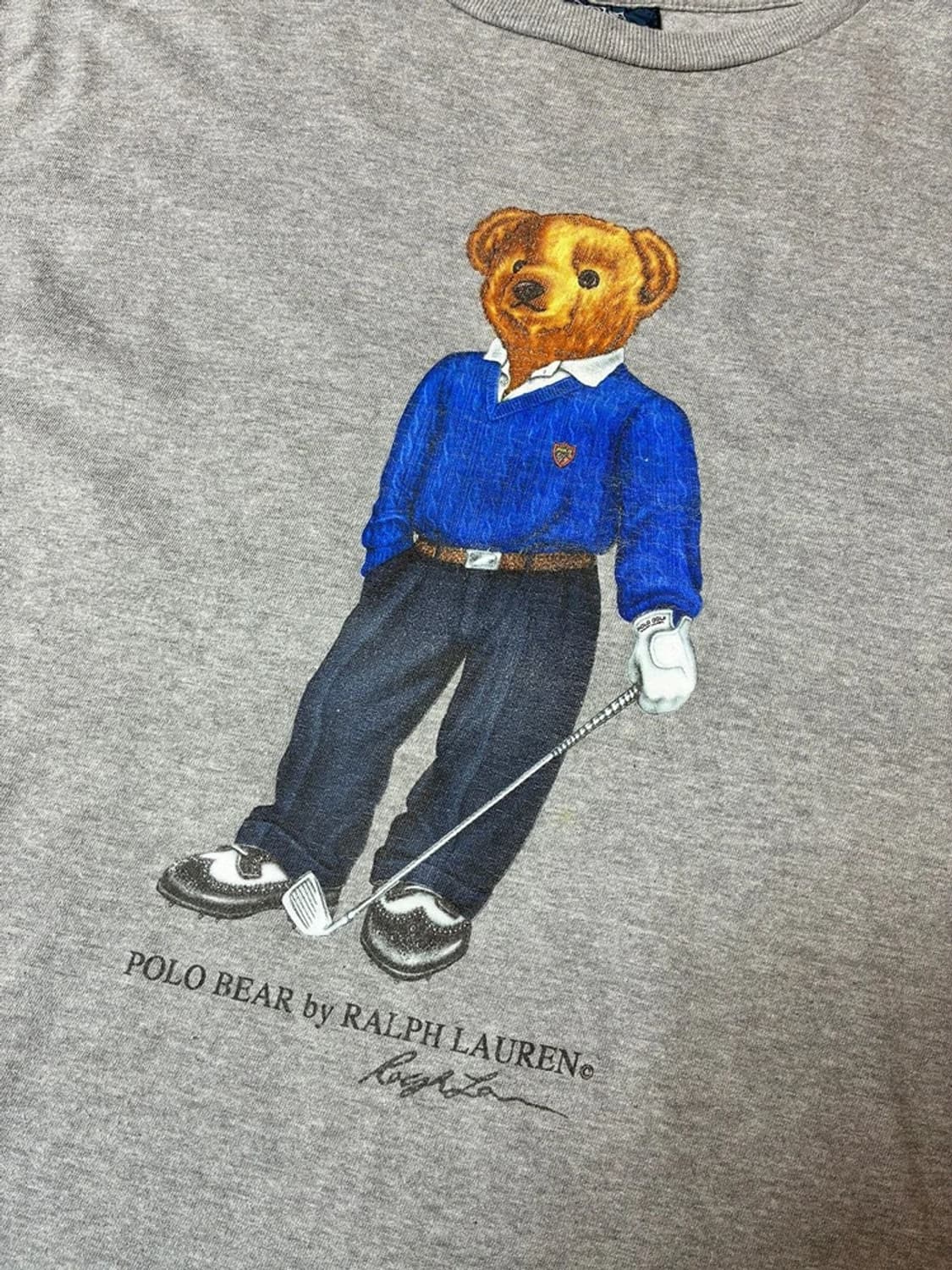 폴로 랄프로렌 90's 베어 프린팅 반팔 티셔츠 PN8639 상품이미지3