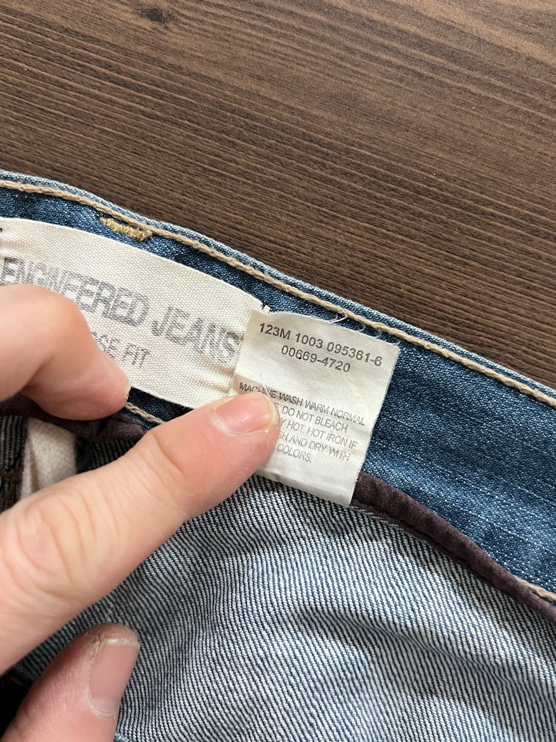 Levis 리바이스 엔지니어드 진스 부츠컷 루즈핏 데님 팬츠 상품이미지7