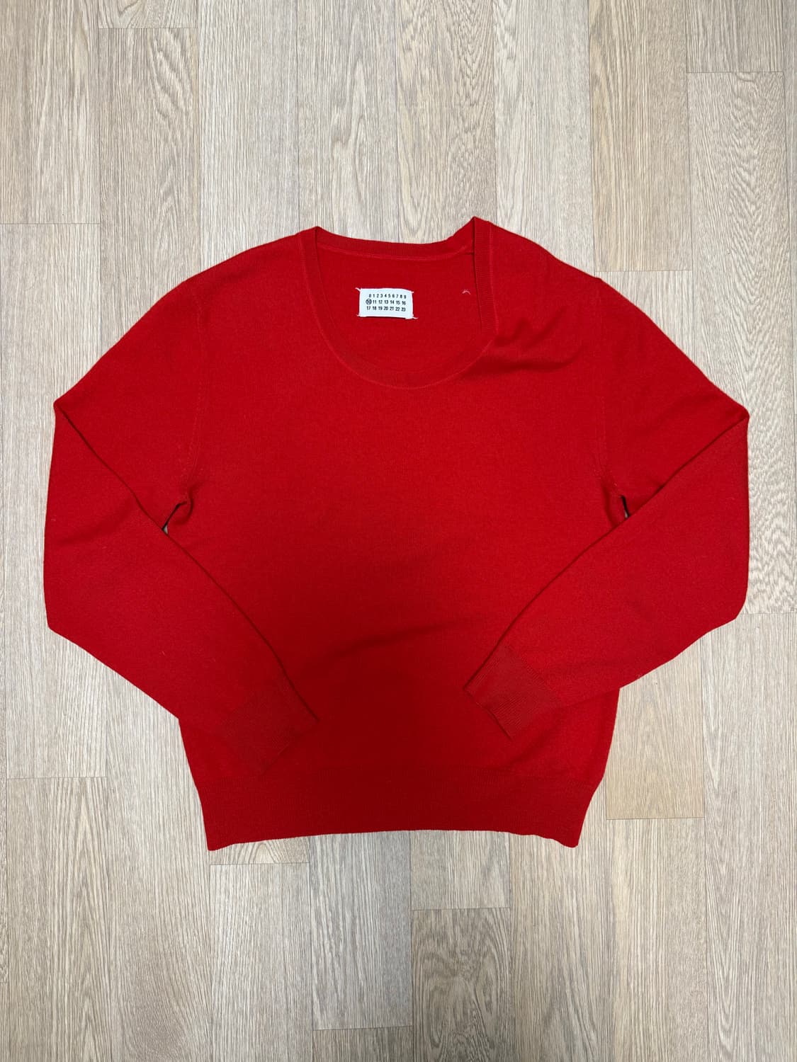 마틴 마르지엘라 본인기 루즈넥 스웨터 니트 L 상품이미지1