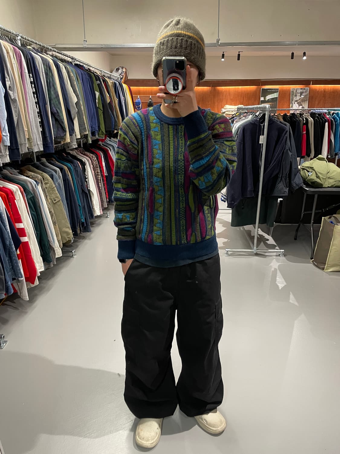 빈티지 케이블 니트   상품이미지4