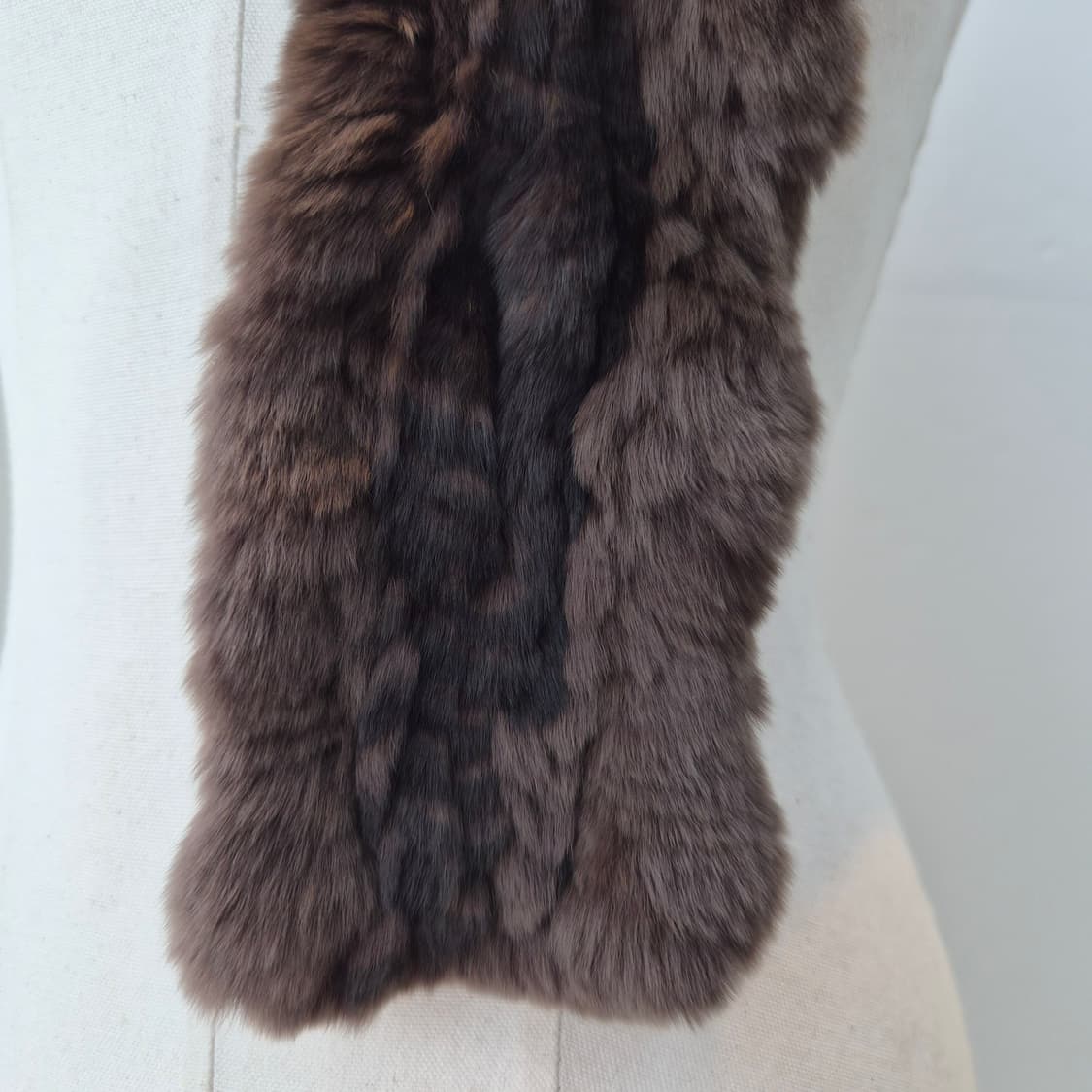 브라운믹스 리얼 렉스퍼 플라워 고리 머플러 상품이미지6