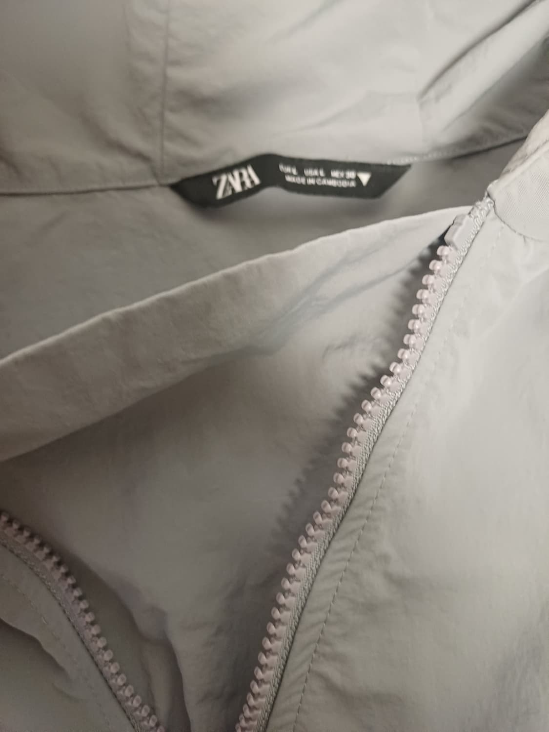 자라 Zara 남성 아노락 후드 자켓 [L] 상품이미지6