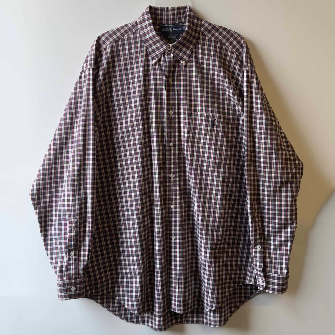 폴로 랄프로렌 체크 빅셔츠 상품이미지1