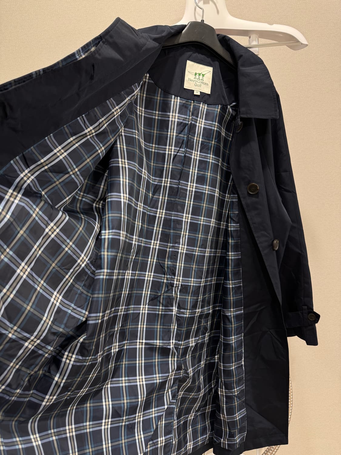 헨리코튼 골프 트렌치코트 남성코트 XL사이즈  상품이미지6