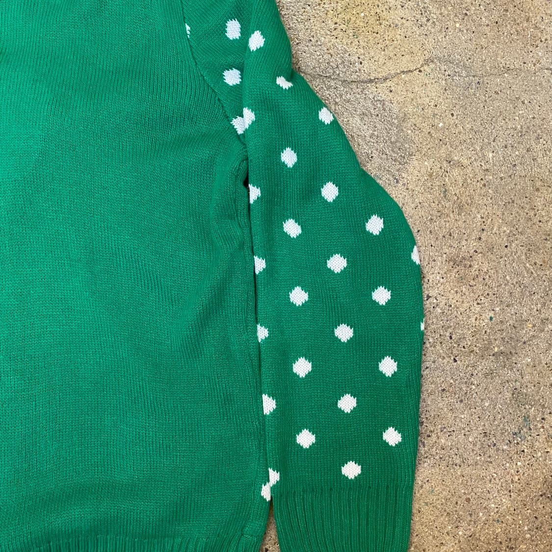 90s USA 빈티지 크리스마스 니트 어글리니트 연말파티 니트  상품이미지6