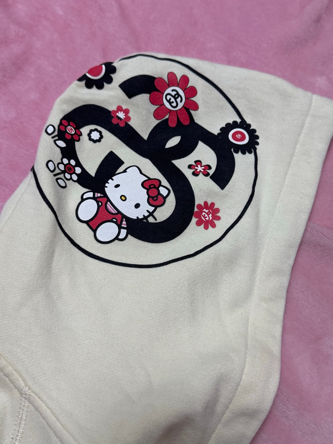 스투시X헬로키티 산리오 콜라보 후드집업 상품이미지1