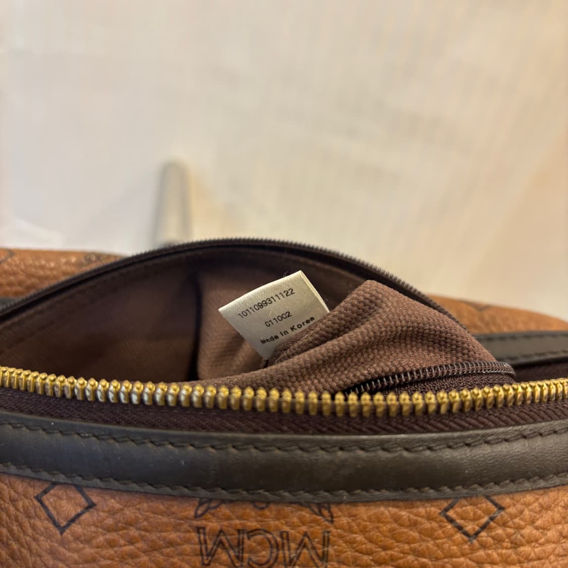 정품 MCM 비세토스 보스톤 토트백     상품이미지8