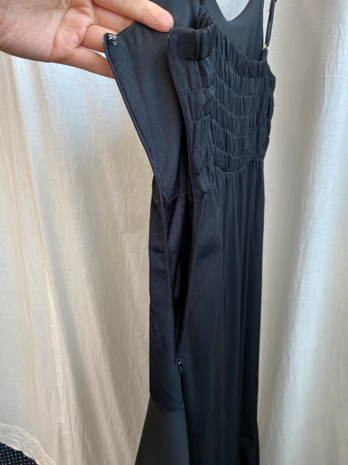 GRL 블랙 언발란스 민소매원피스(M) 상품이미지8