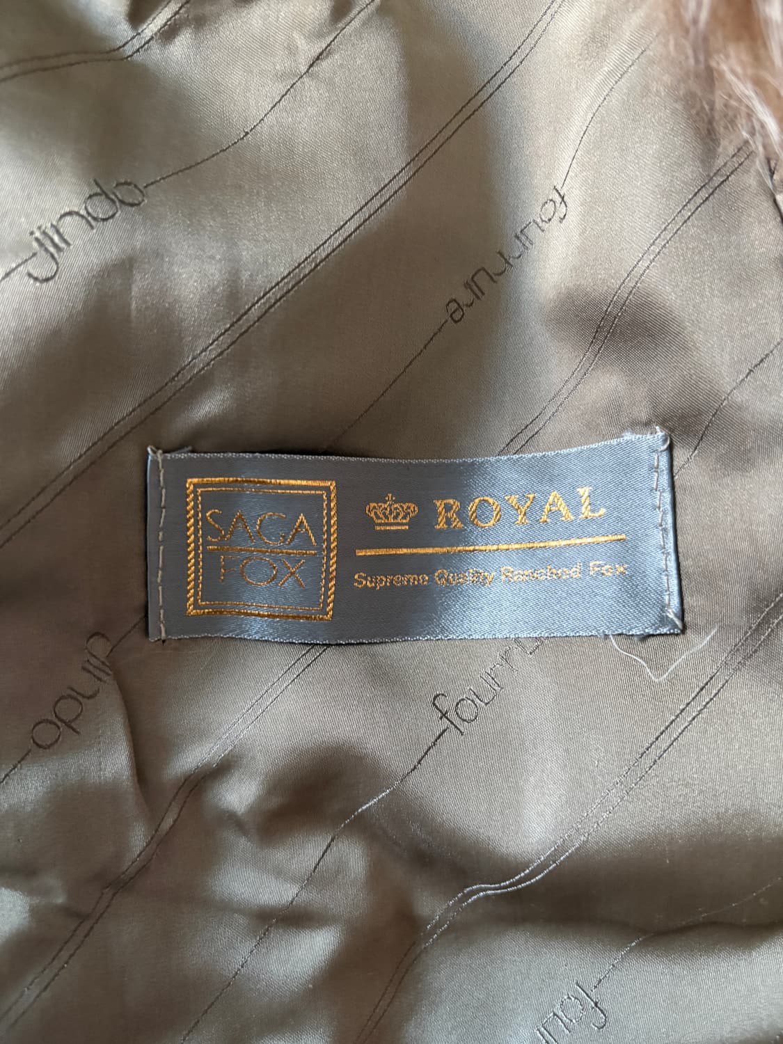 사가폭스 리얼 퍼자켓 상품이미지6