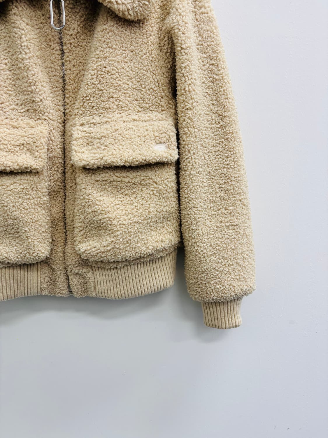 마커스 루퍼(MARKUS LUPFER) 테디 플리스 보머 자켓 상품이미지3