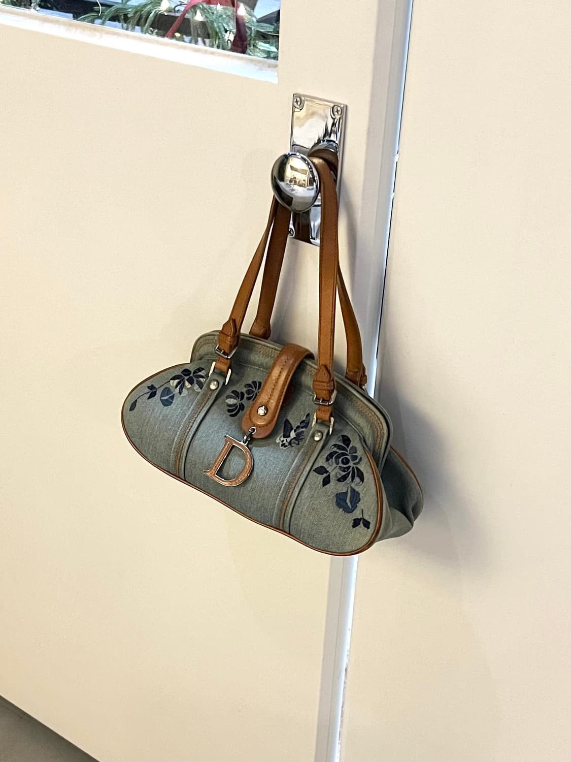 디올 데님 디텍티브 D참 FW2005 숄더백 상품이미지1