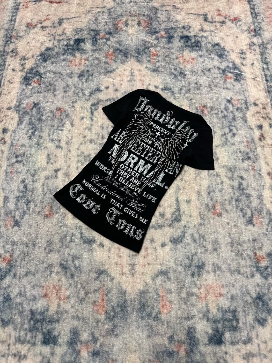 Mkr 00s rare wings printing top 상품이미지1