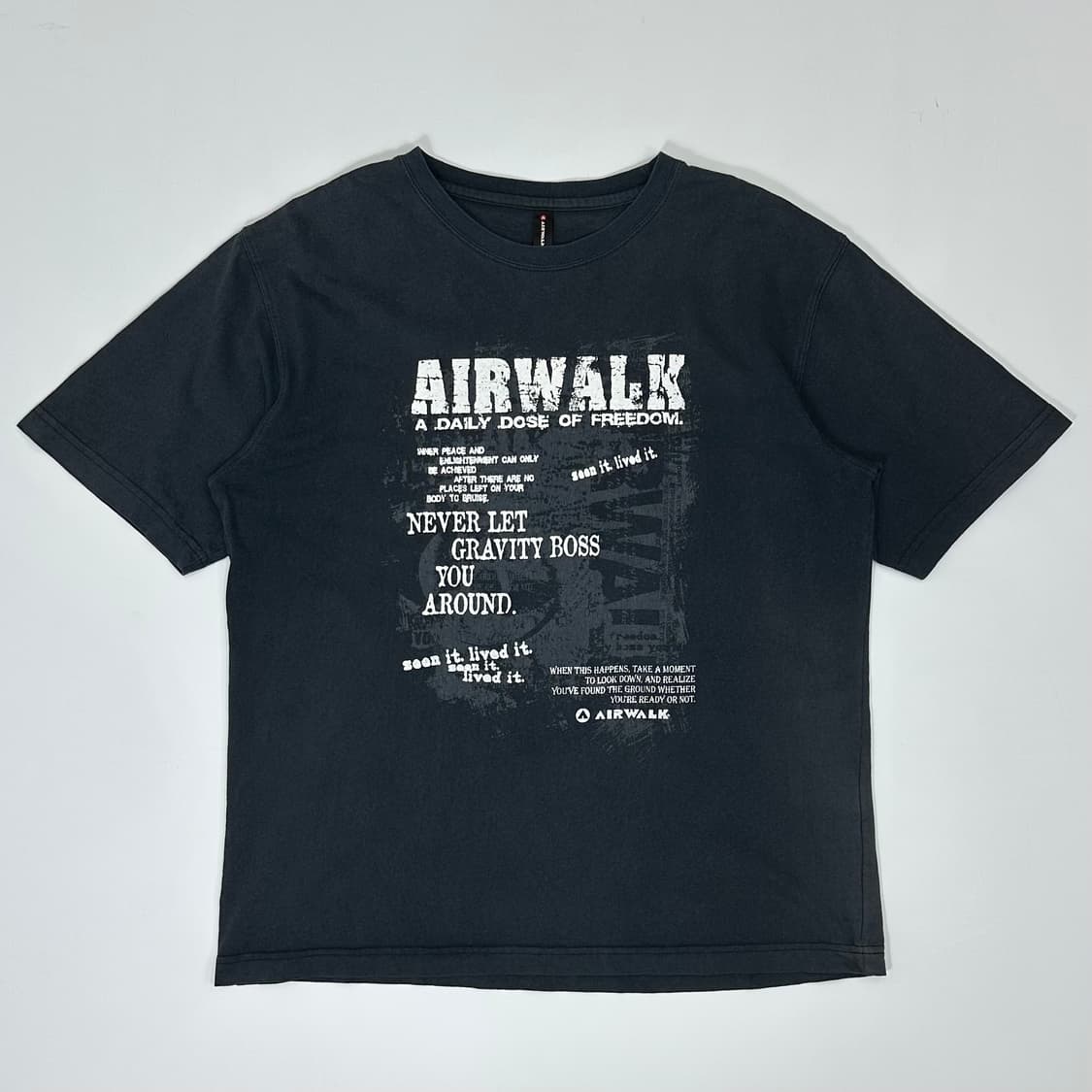 AIRWALK lettering navy t-shirt 상품이미지2