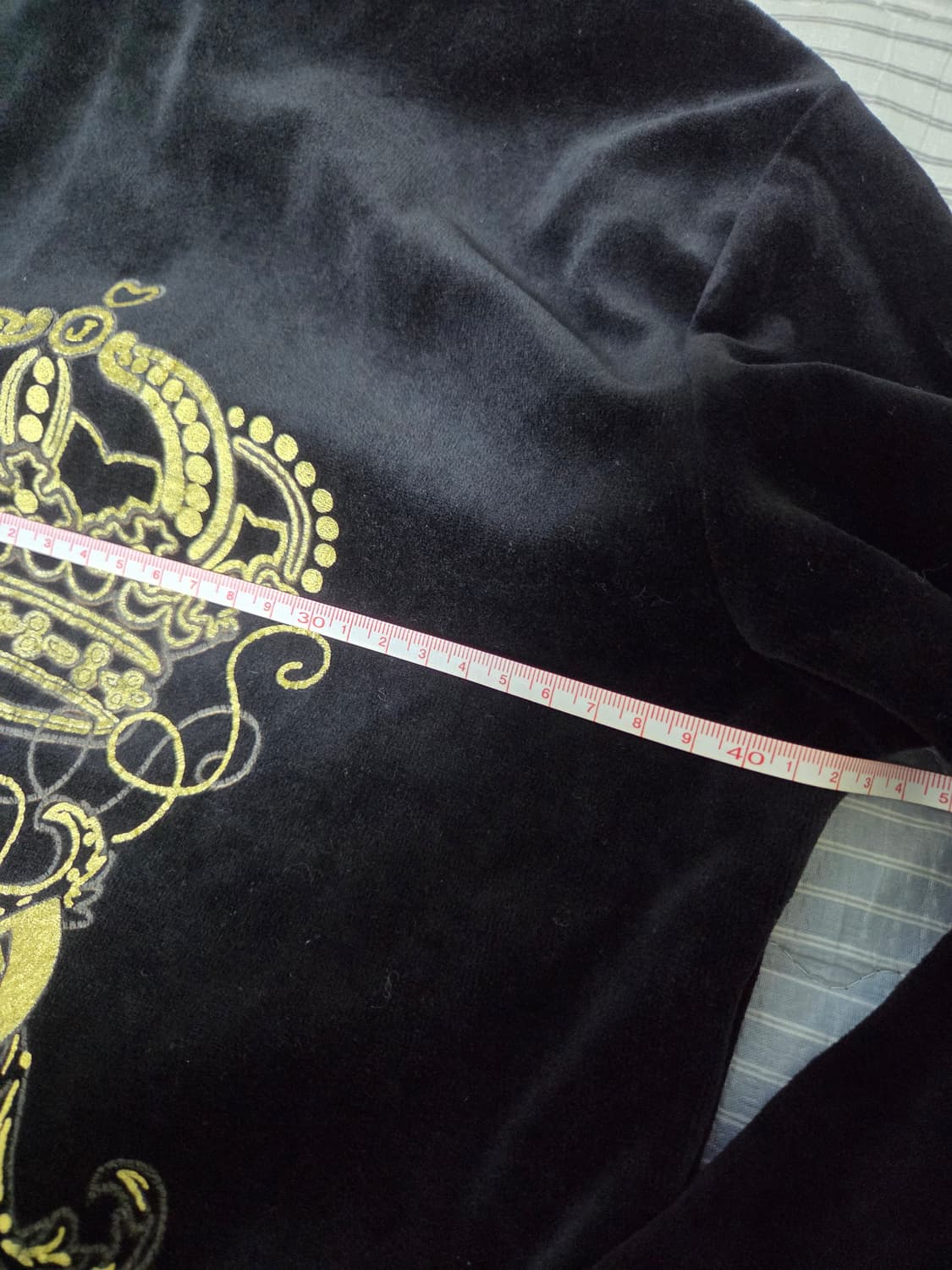 쥬시꾸뛰르 검골벨벳 트레이닝 셋업 상품이미지4